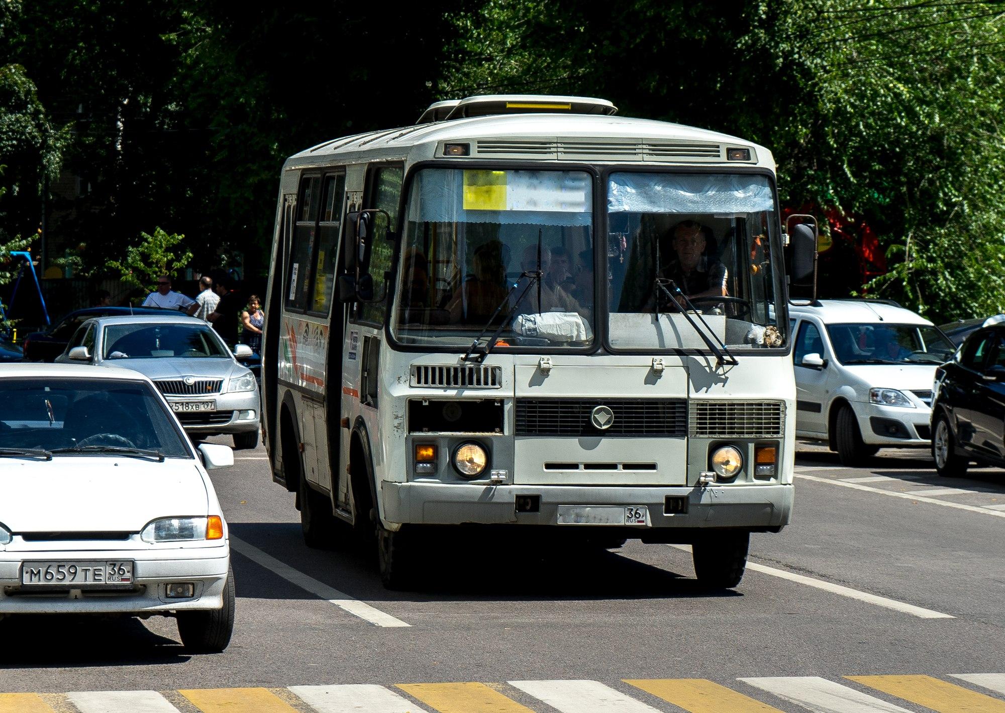 Автобусы воронеж изменения