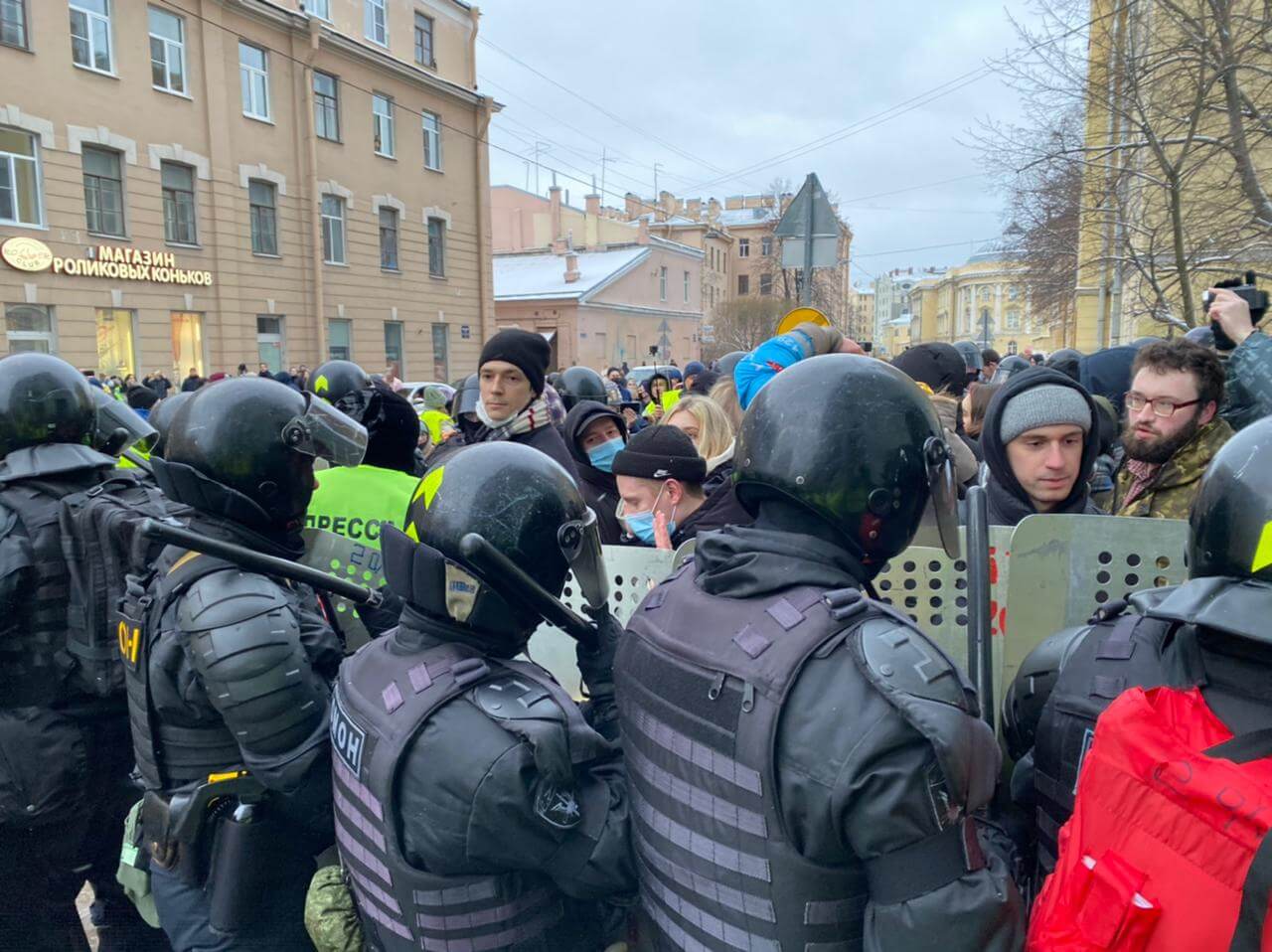 Митинг в Санкт-Петербурге