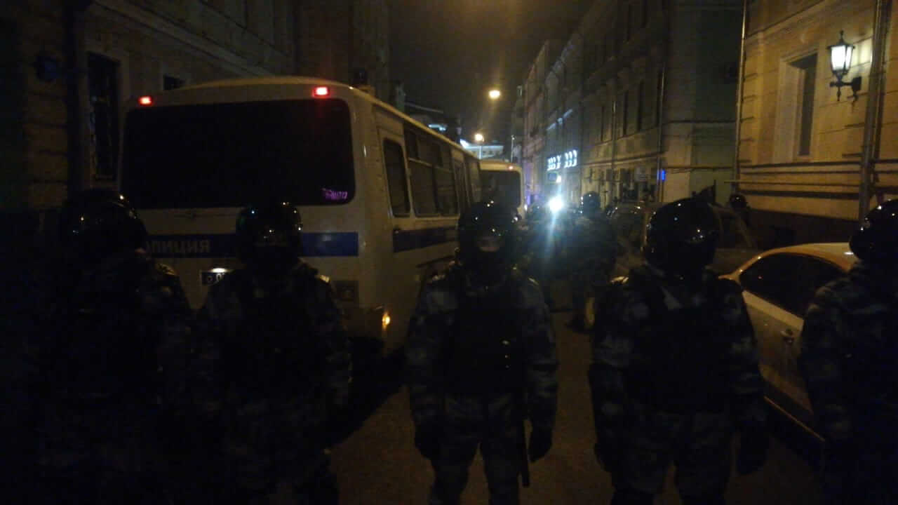 полиция в Москве