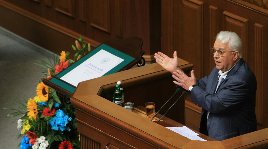 Леонид Кравчук: Донбасс сейчас можно сравнить с раковой опухолью