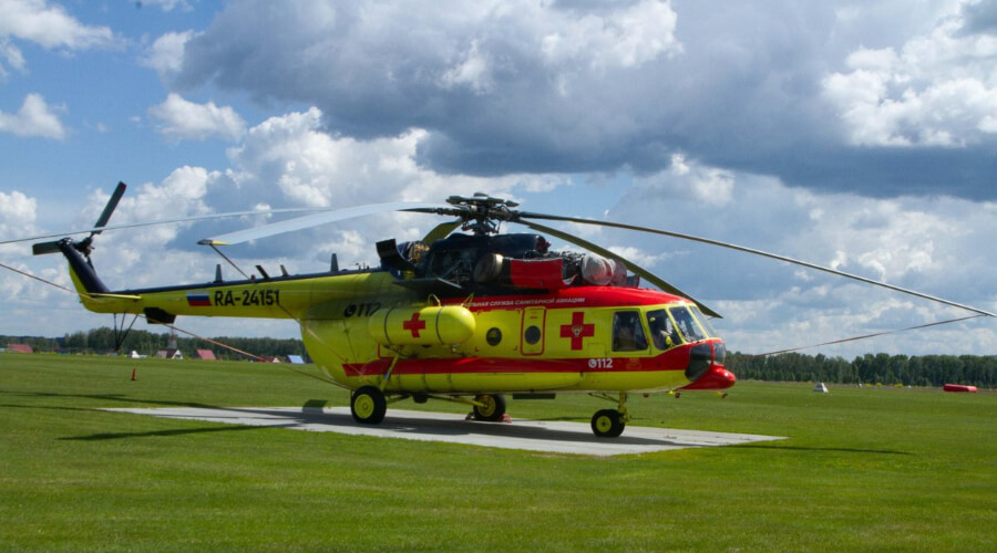 В Токио испугались санитарного вертолета России 