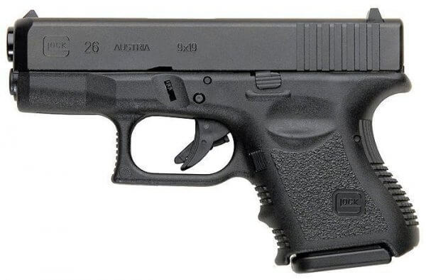 Пистолет Glock 26. Фото с сайта производителя