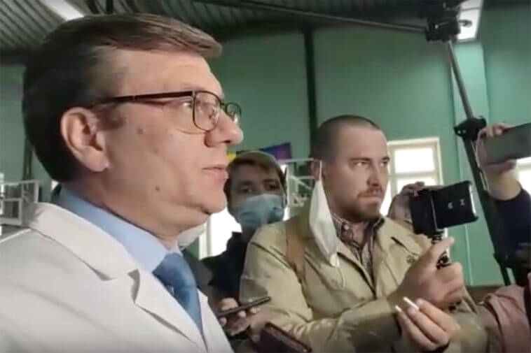Кадр из видео «Министерства здравоохранения Омской области»
