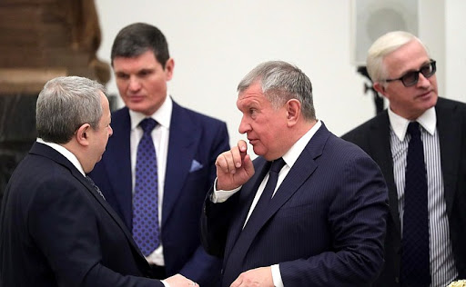 Встреча Владимира Путина с представителями деловых кругов