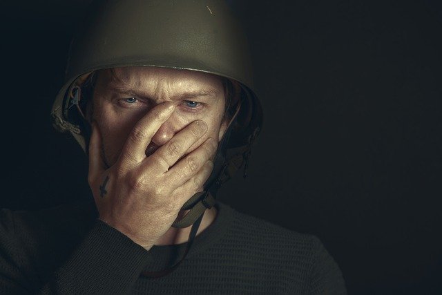 Украинский военнослужащий