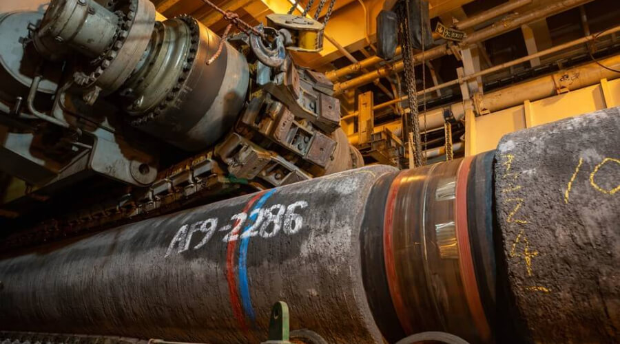 Судно «Газпрома» вышло к месту постройки многострадального Nord Stream — 2