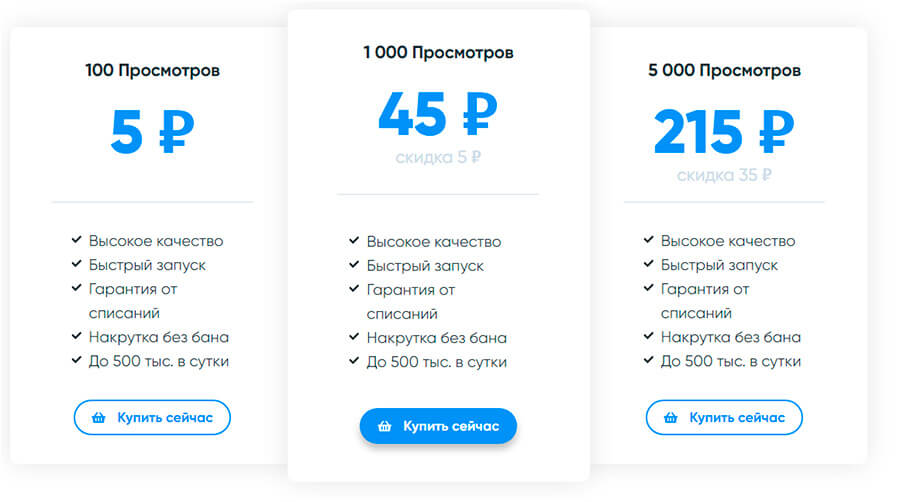 Накрутка просмотров 