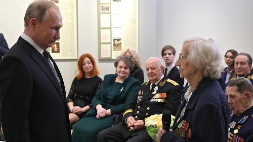 Встреча Владимира Путина с ветеранами