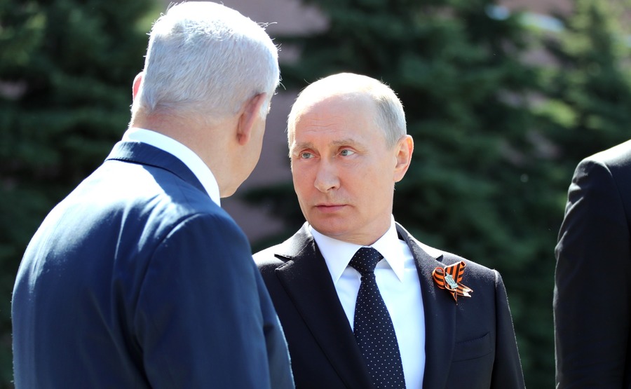 Владимир Путин и Биньямин Нетаньяху