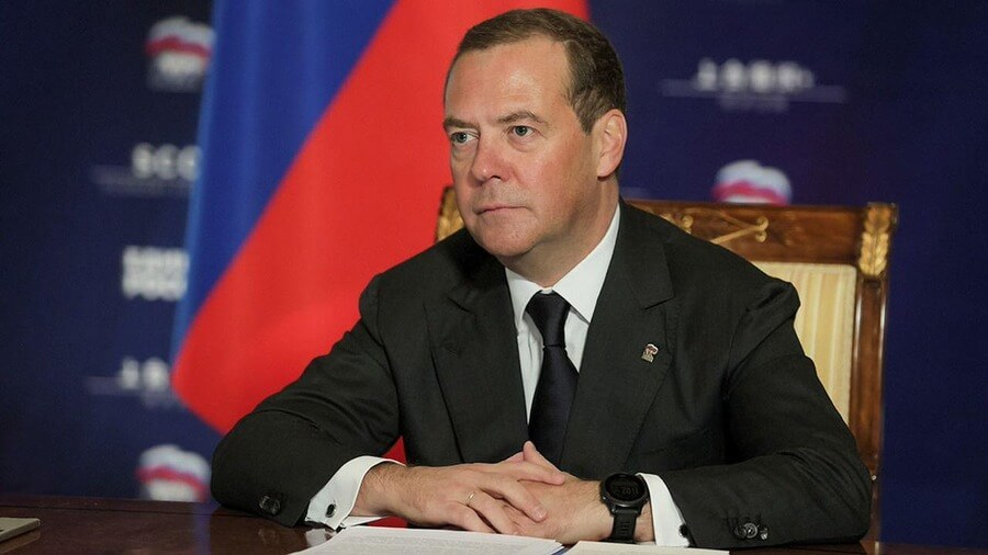 Dmitry Medvedev/via Globallookpress.com