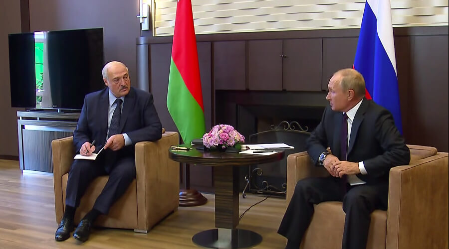 Александр Лукашенко и Владимир Путин провели первые в этом году переговоры