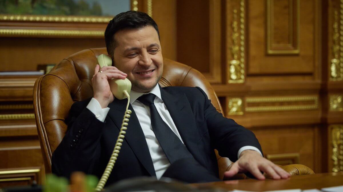 Volodymyr Zelensky/via Globallookpress.com