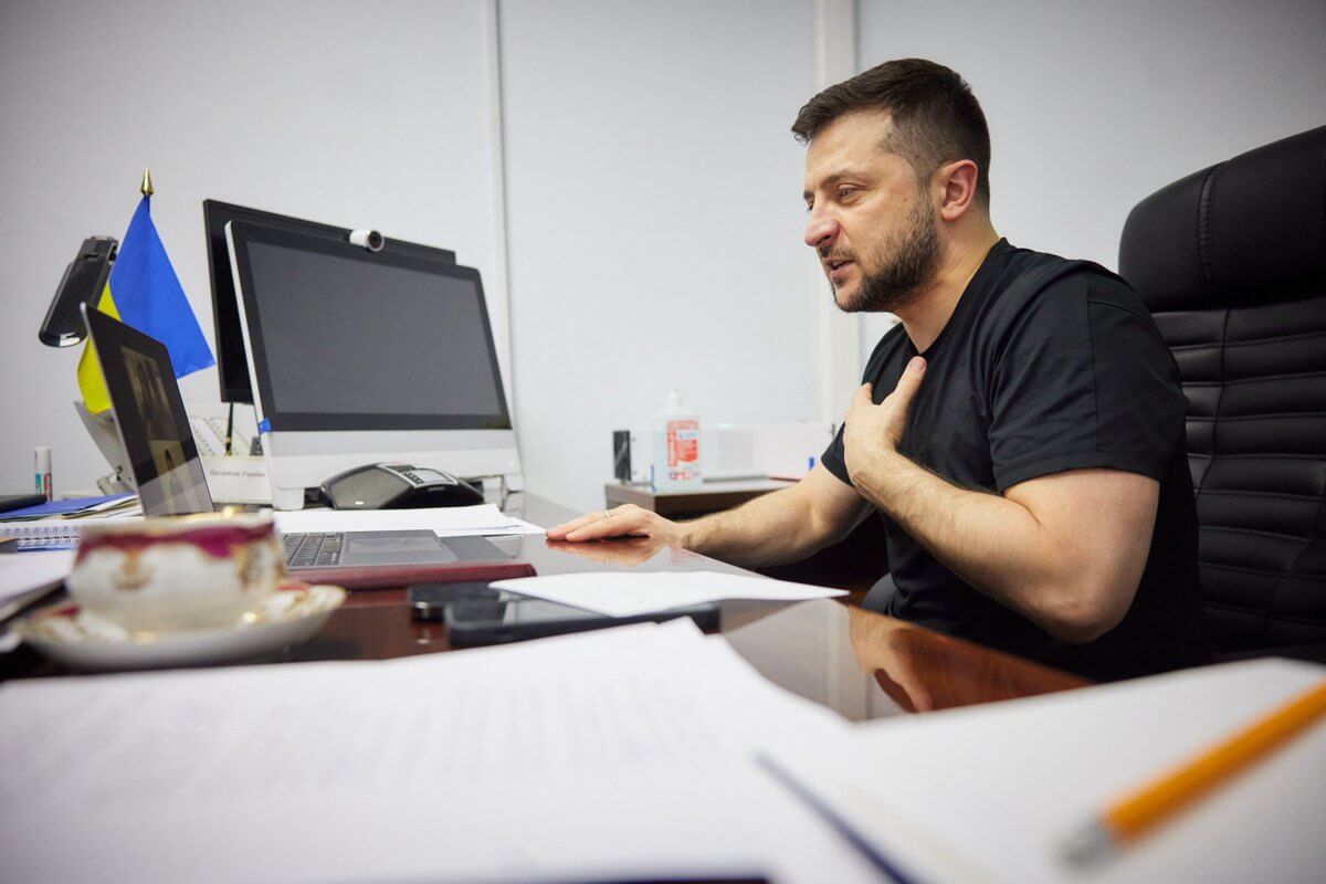 Volodymyr Zelensky/via Globallookpress.com