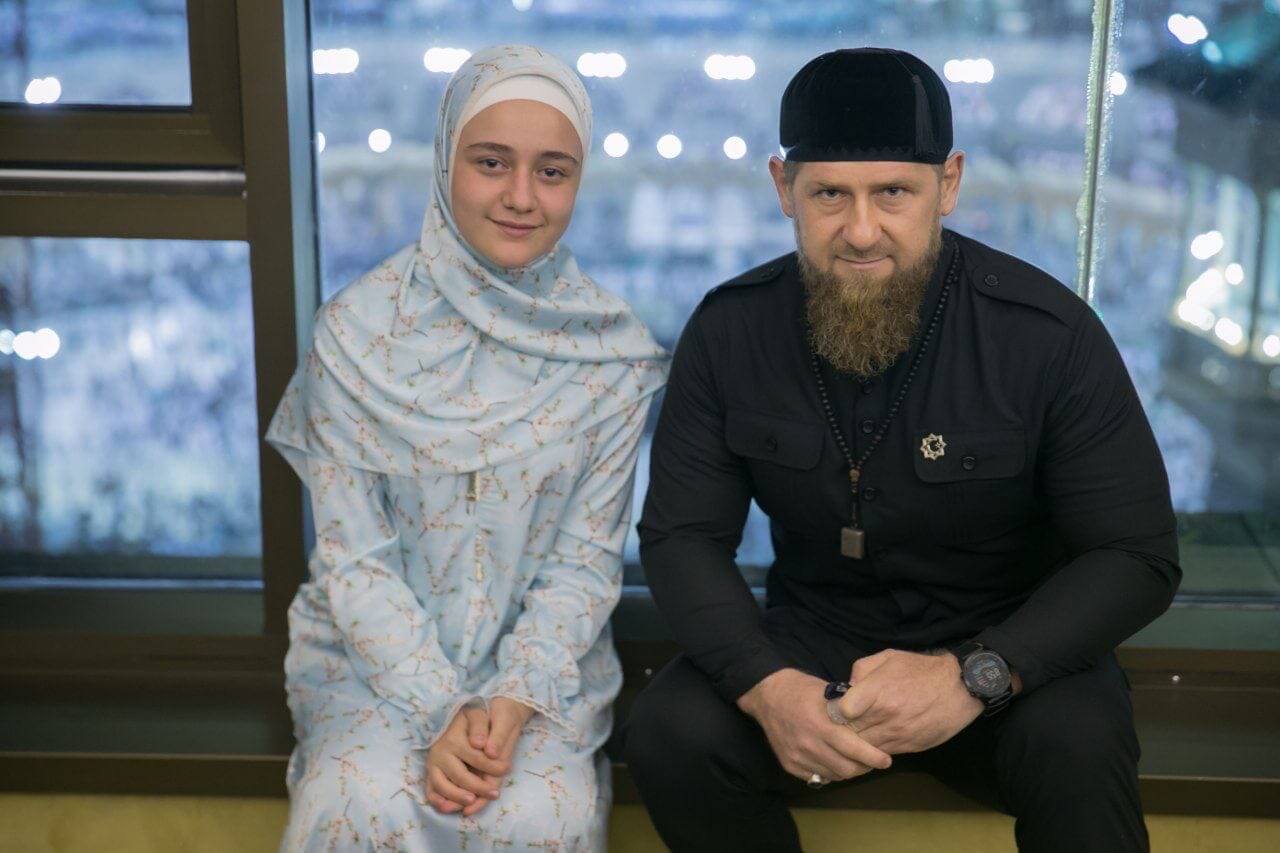 Рамзан Кадыров с племянницей Хеди Закриевой