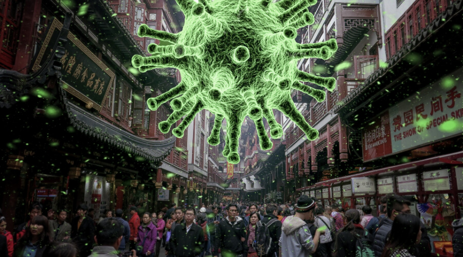 В Китае массово протестируют на коронавирус население целого города