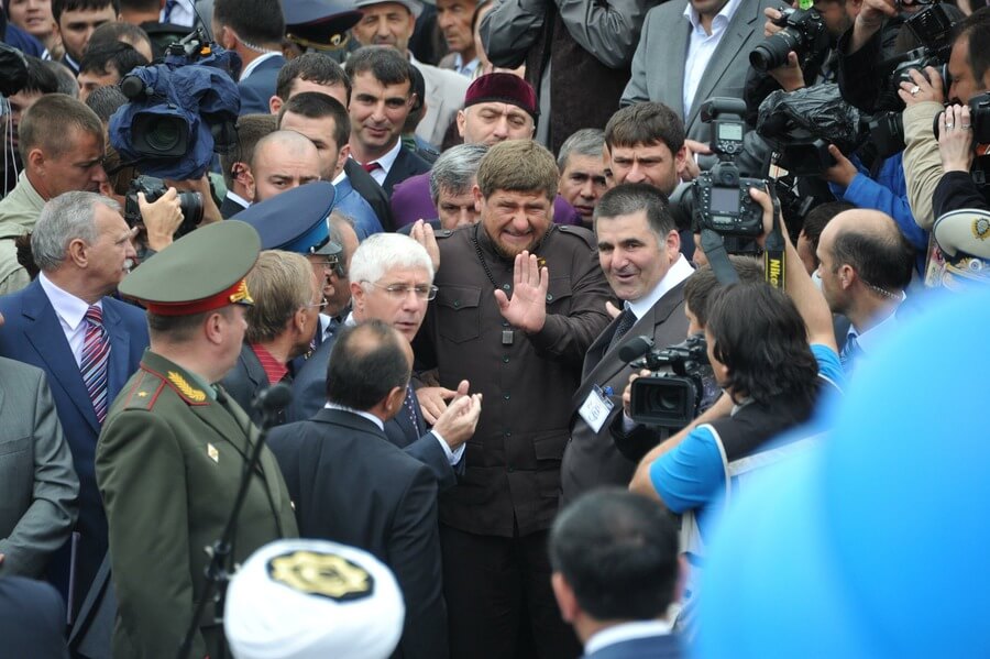 Рамзан Кадыров в Ингушетии