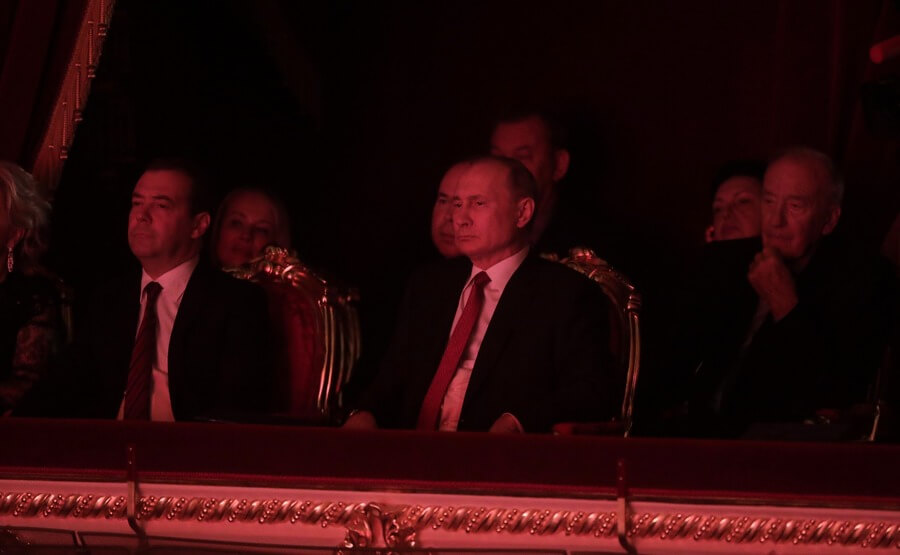 Дмитрий Медведев и Владимир Путин