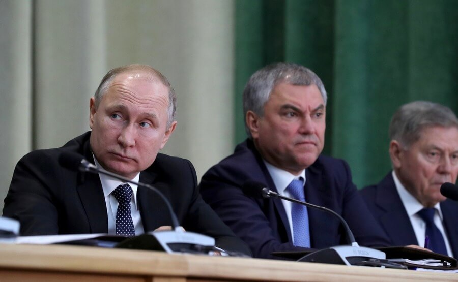 Владимир Путин и Вячеслав Володин Владимир Путин и Вячеслав Володин
