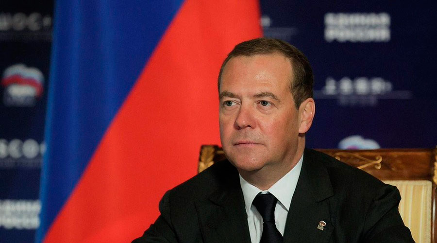 Dmitry Medvedev/via Globallookpress.com