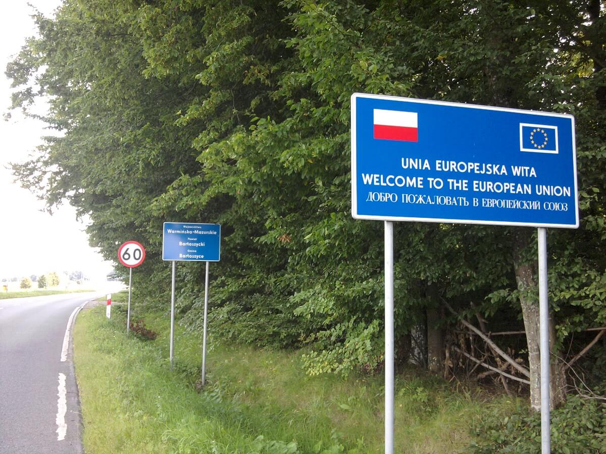 Граница Польши